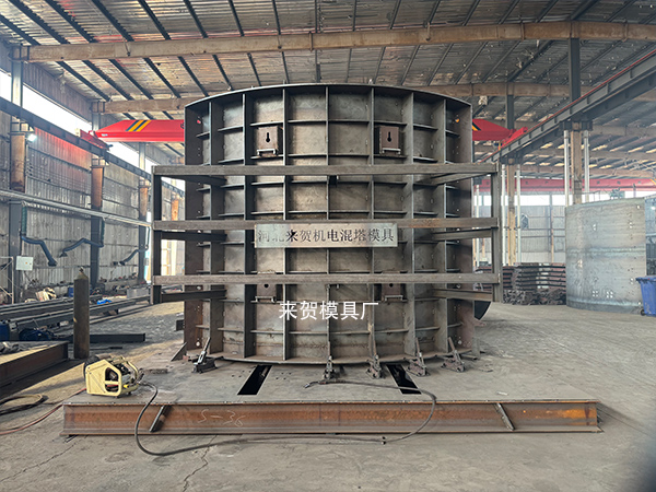 風電混凝土塔筒模具|混塔式風電塔筒模具