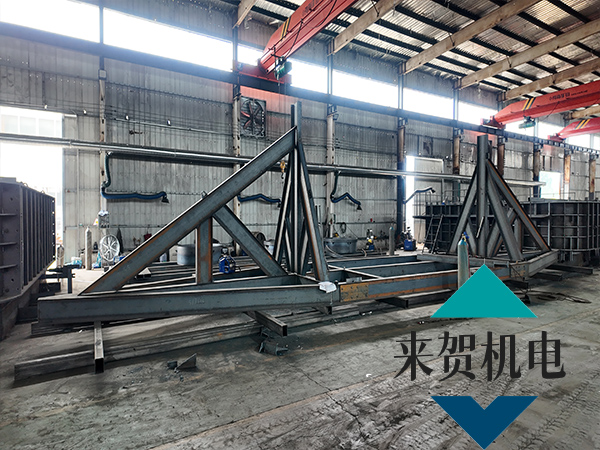 矩形頂管模具翻轉架